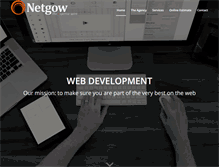 Tablet Screenshot of netgow.com